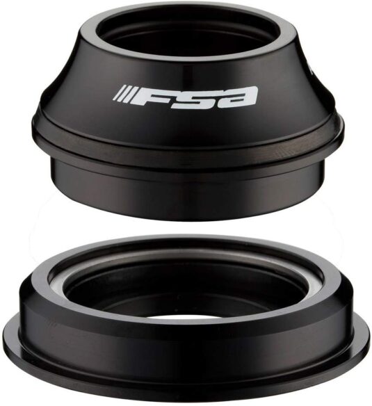 Рульова колонка 1-1/8" - 1-1/2" FSA ORBIT 1.5E ZS-1 - NO.57E-1, перехідник зі штока 1-1/8" у раму з конусним стаканом, Ø28,6/44- 55,95/30, 129.6гр.