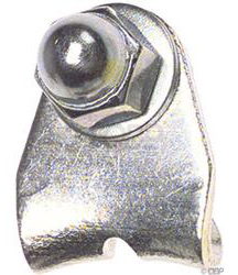 Тримач троса кантіилеверних гальм JAGWIRE BSA-011 (10шт) Silver