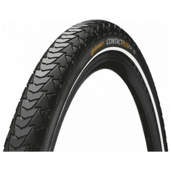 Покришка Continental CONTACT Plus Reflex, 28", 28 x 1 1/4 x 1 3/4, 32-622, 750гр., чорна