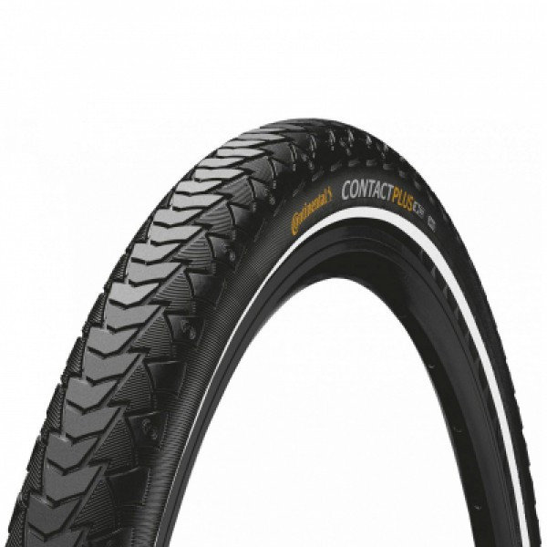 Покришка Continental CONTACT Plus Reflex, 28", 28 x 1 1/4 x 1 3/4, 32-622, 750гр., чорна