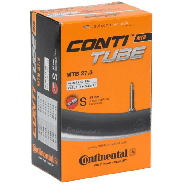 Камера Continental MTB 27.5"x1.75-2.5, 47-584 -> 62-584, PR42mm