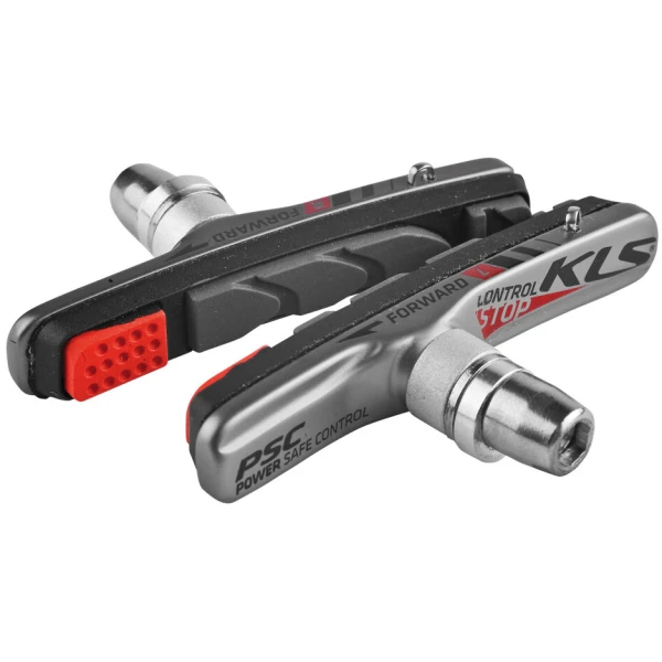 Колодки гальмівні катрижні KLS Controlstop V-01 для V-Brake пара