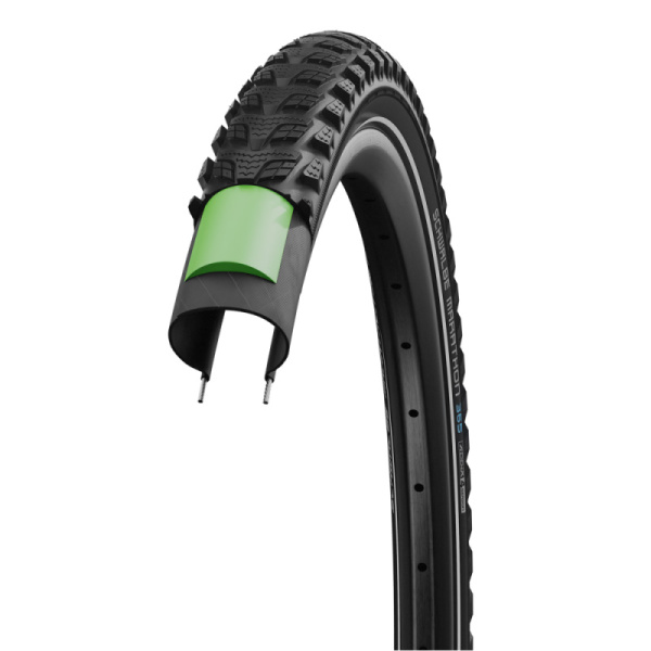 Покришка 28x2.15 (55-622) Schwalbe MARATHON 365 Perf, GreenGuard, TwinSkin B/B+RT HS475 ADDIX 4Season