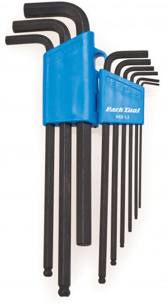 Набір шестигранників Park Tool HXS-1.2 1.5 / 2 / 2.5 / 3/4/5/6/8 / 10мм L-подібний
