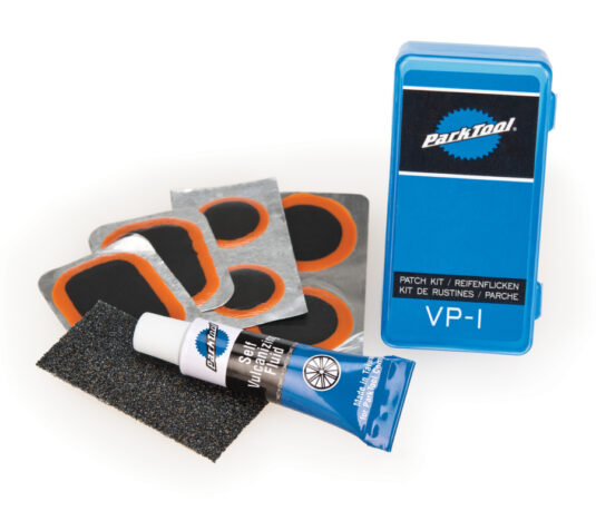 Ремкомплект камер Park Tool VP-1C (латки, нажд. бум., скрепл.жидк)