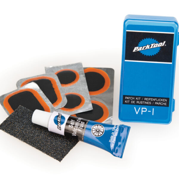 Ремкомплект камер Park Tool VP-1C (латки, нажд. бум., скрепл.жидк)