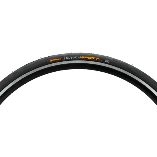 Покришка Continental Ultra Sport - 28" | 700 x 25C, чорна, не складна, skin