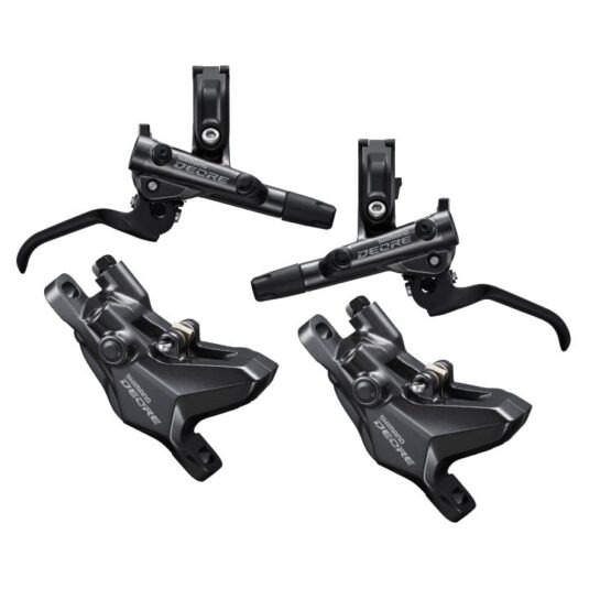 Гальма диск. гідравл. SHIMANO DEORE BR-M6100 пер.850/зад.1450мм комплект без роторів