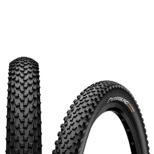 Покришка безкамерна Continental Cross King - 27.5 x 2.00, чорна, не складна, skin