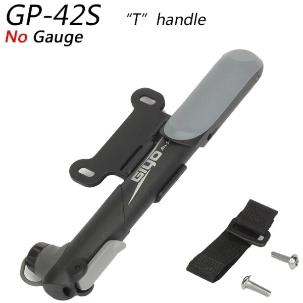 Насос міні GIYO GP-42S Pl AV/FV (80psi) (чорний)