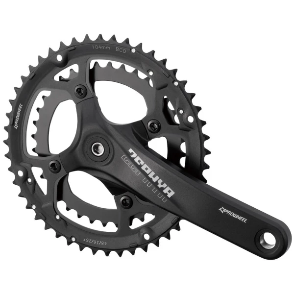 Шатуны под квадрат PROWHEEL ZEPHYR-751 175мм, 48/36T, черные