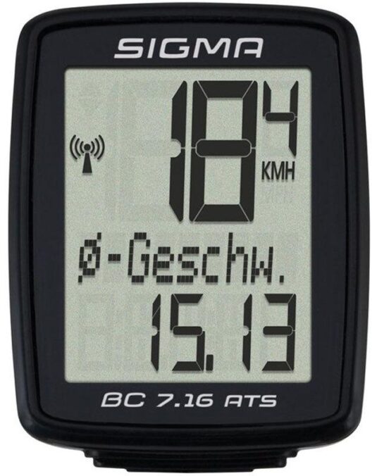 Велокомп'ютер Sigma Sport BC 7.16 ATS бездротовий