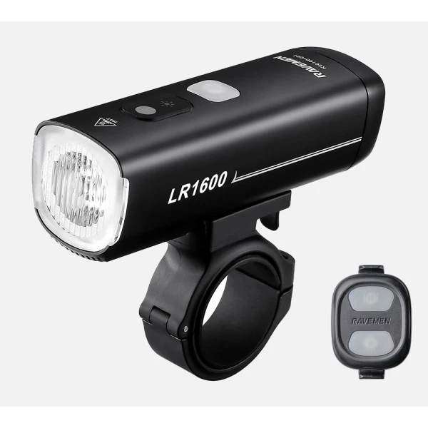 Свет передний Ravemen LR1600 USB 1600 люмен (беспроводная кнопка в комплекте)