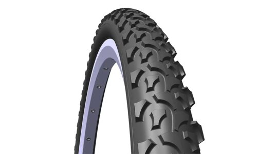 Покрышка Rubena&Mitas RAPID 24" x 1.75" x 2 (47-507) черная MTB