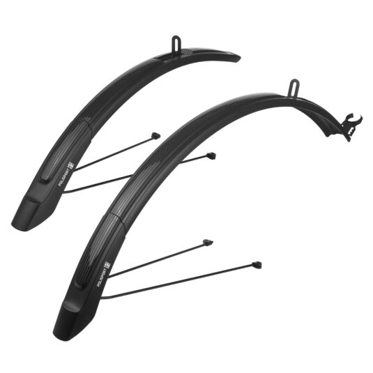 Комплект крыльев POLISPORT Expander City 26"/28" (46 мм) MTB/CITY/TRECKING черный