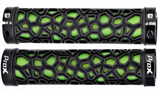 Грипси ProX GP-53 130mm чорний із зеленим, Lock