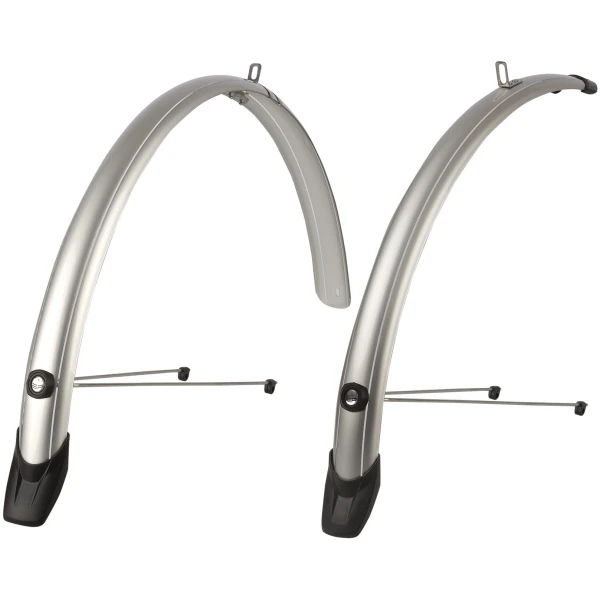 Комплект крыльев POLISPORT Towny 28" (51 мм) CITY/TRECKING серебристый