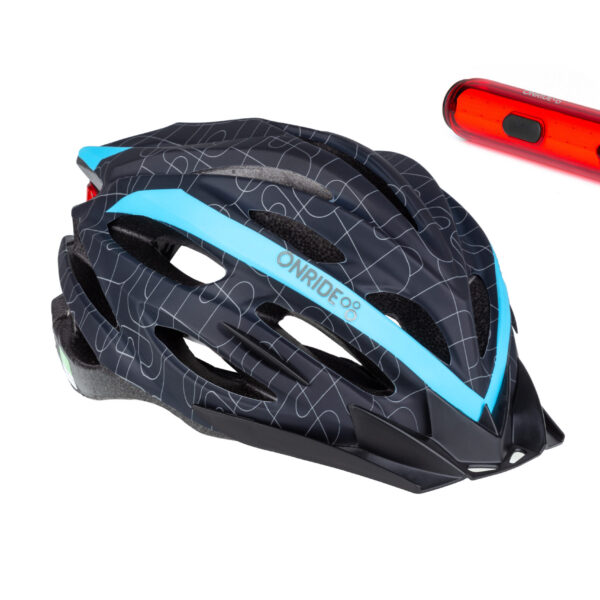 Шлем ONRIDE Grip + Мигалка ONRIDE Slit