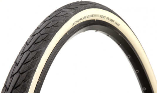 Покришка 26x1.75 (47-559) Schwalbe ROAD CRUISER K-Guard Active B / W HS484 GREEN, 50EPI