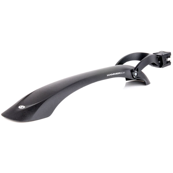 Крыло задн. 24"-29" SIMPLA Hammer 2 SDR, SPEEDstrap быстросъемное крепление, черное с белыми вставками