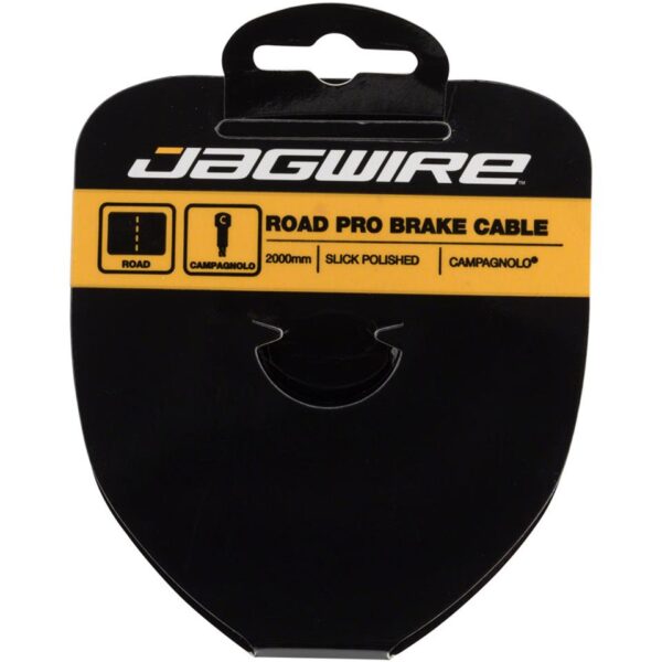 Трос для тормоза JAGWIRE Road Pro 93PS2000 шлифов. нержав. 1.5х2000мм - Campagnolo