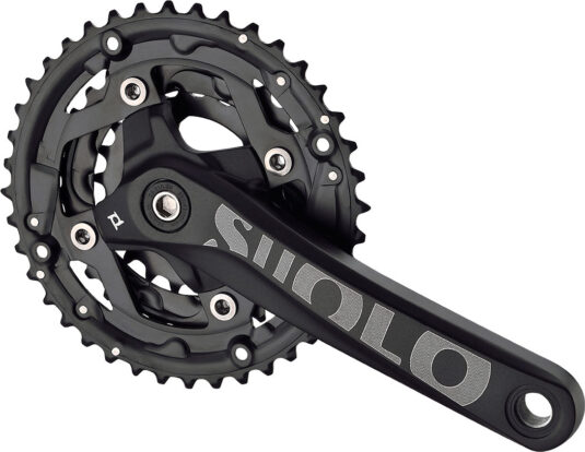 Комплект шатунов PROWHEEL SUOLO-901 (9S) 175mm, 22/30/40T black