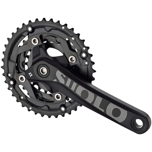 Комплект шатунов PROWHEEL SUOLO-901 (9S) 175mm, 22/30/40T black