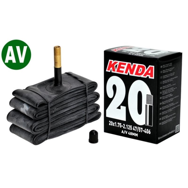 Камера Kenda 20x1.75 / 2.125 A / V 48 мм. (O-D-0066)