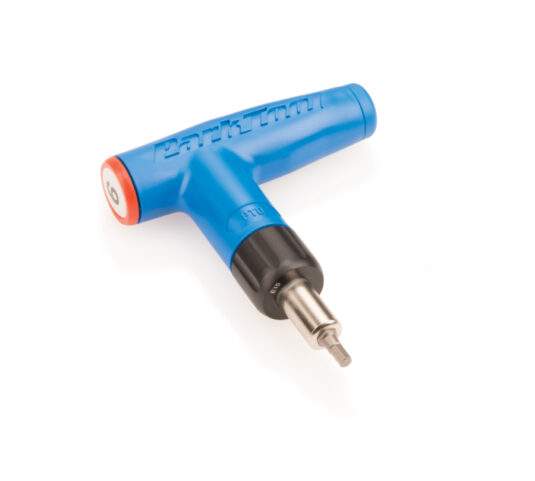 Ключ Park Tool PTD-6 динамометричний з фіксованим обмеженням зусилля 6Nm, у комплекті Hex 3/4/5mm Torx T25