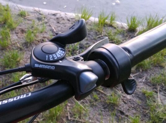 Манетка Shimano Tourney SL-TX30 права 7шв, чорний