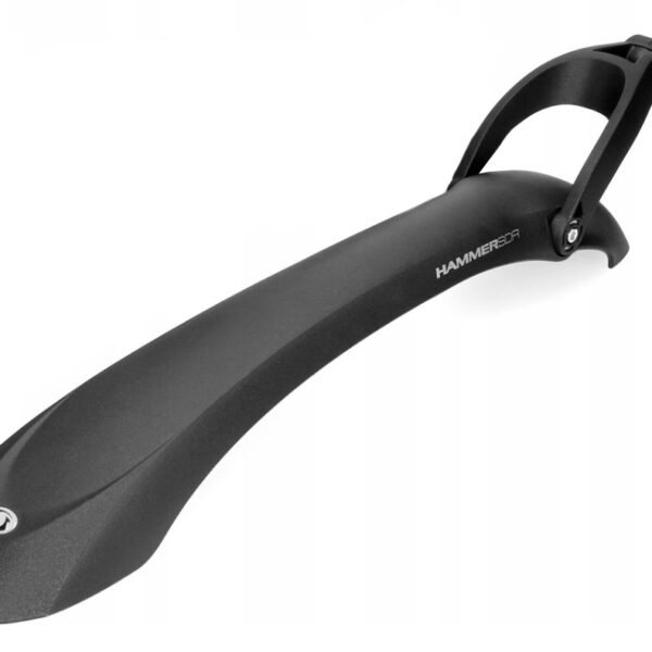 Крыло задн. 24"-29" SIMPLA Hammer SDE PRO SPEEDclamp mounting быстросъемное крепление, черное с белыми вставками