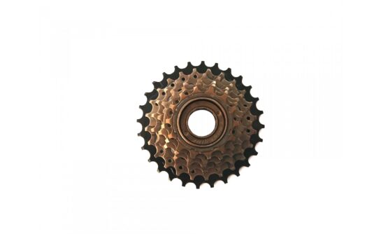Трещотка Crossride CR-FW6I 14-28T, 6шв, коричневый-черный