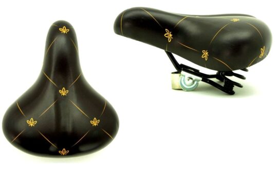 Седло ABI SO-1500, Lilia, черный/золотой (SO-1500)