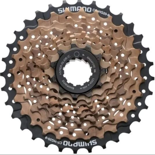 Касета 9-к 11-32TSHIMANO Acera CS-HG200 (Brown)