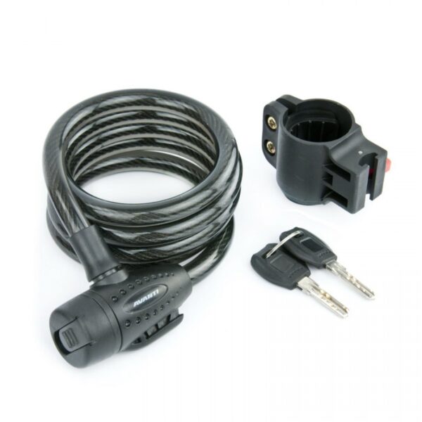 Замок велосипедний Avanti AGL-507 12x1500мм (AGL-507-12-1500)