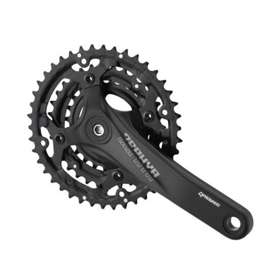Комплект шатунів PROWHEEL ZEPHYR-601 (10S) 175mm, 42/32/24T BLACK