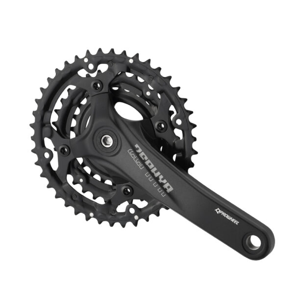 Комплект шатунів PROWHEEL ZEPHYR-601 (10S) 175mm, 42/32/24T BLACK