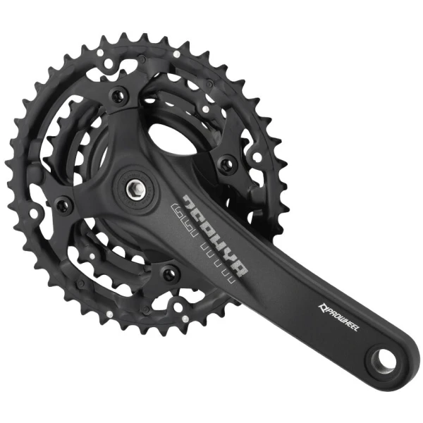 Шатуны под квадрат PROWHEEL ZEPHYR-601 (10S) 175mm, 42/32/24T BLACK