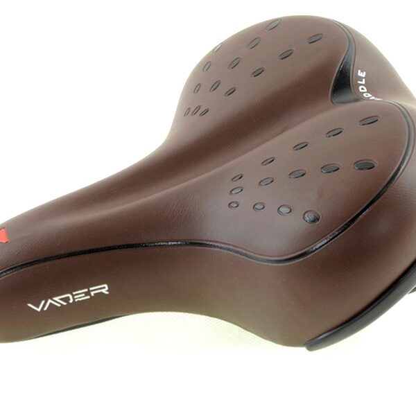 Сідло Vader CITY Elastomer, коричневе (VD813A)