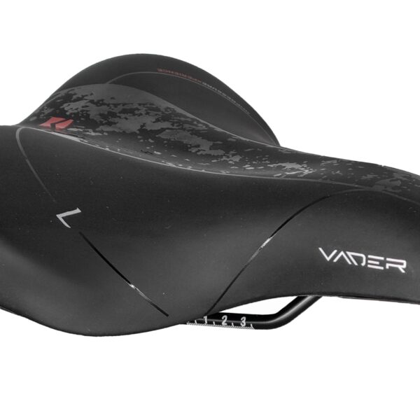 Седло Vader Comfort/City, 260x210mm, черный (VD851B-02)