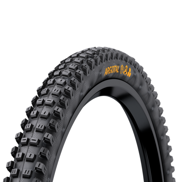 Покрышка бескамерная Continental Argotal Downhill SuperSoft 27.5 x 2.40 черная складная skin