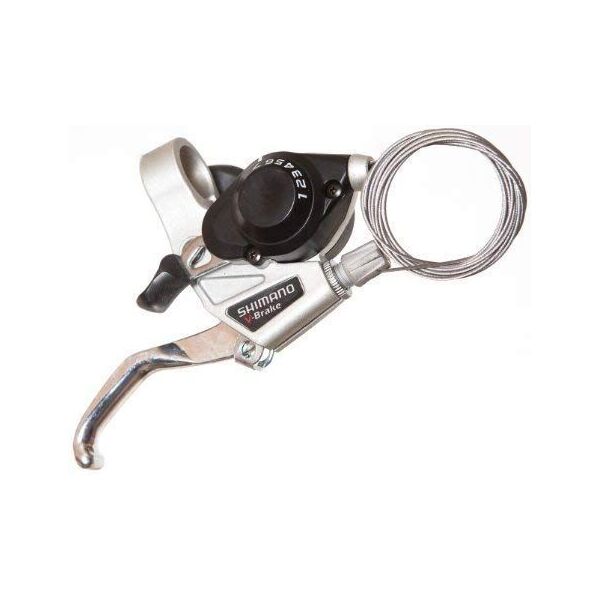 Моноблок правий Shimano ST-EF28 8 шв, сірий