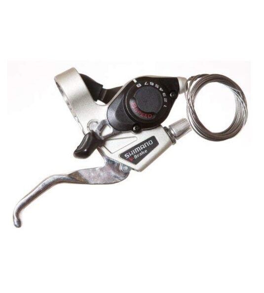 Моноблок правый Shimano ST-EF28 8 шв, серый