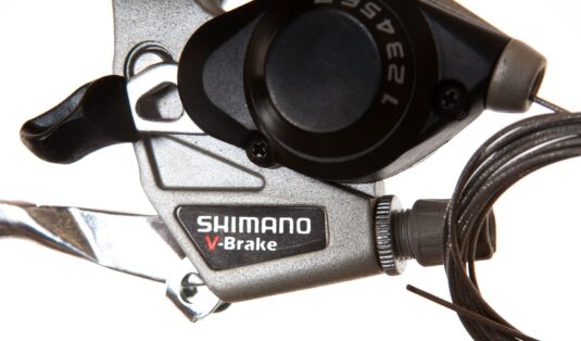 Моноблок правый Shimano ST-EF28 8 шв, серый