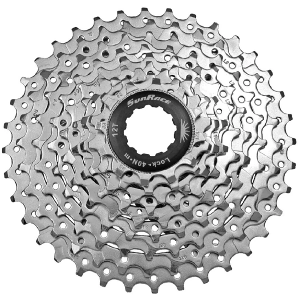 Касета інд. 9-k 11-36T SUN RACE M90 MTB, Zinc