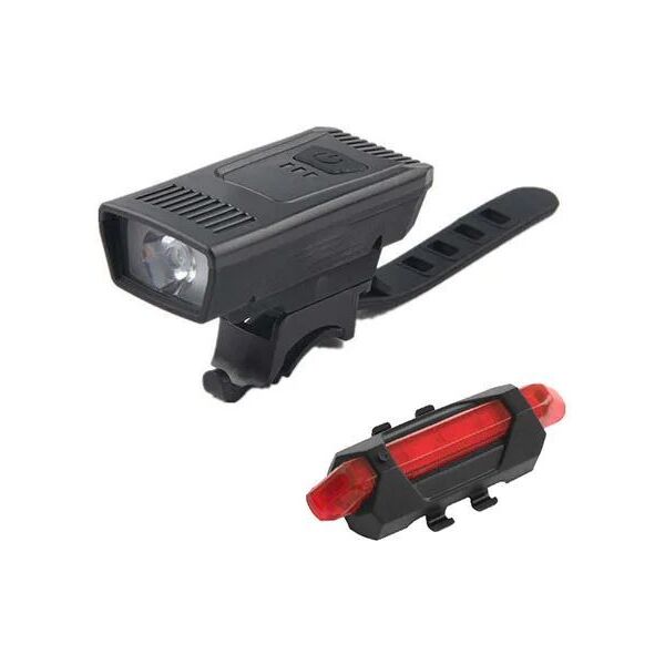 Комплект ламп BauTech YC-1803-1-XPE перед + зад micro USB (YC-1803-1-XPE-5)