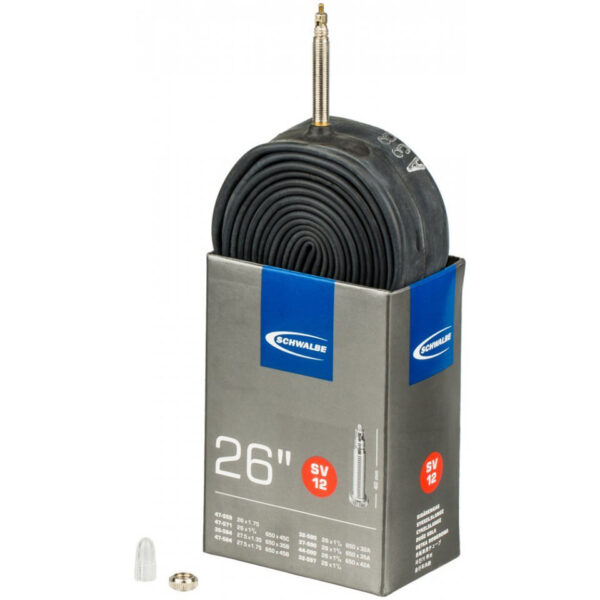 Камера Schwalbe SV12 26x1.25-1.75 (ETRTO 32/47-559/597) ніпель FV 40мм