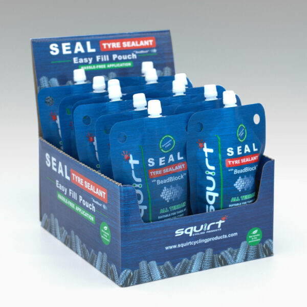 Герметик Squirt SEAL BeadBlock® 120 мл з гранулами (тюбик) 12 шт / коробка