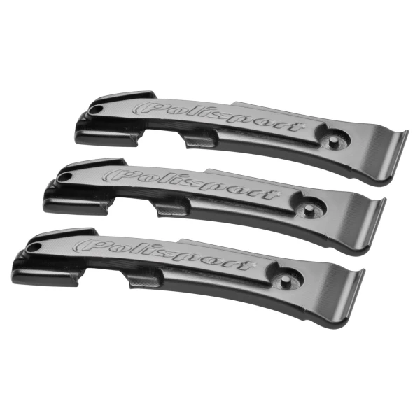 Бортовочные лопатки POLISPORT Tire Lever литые пластиковые черный (3 шт.)