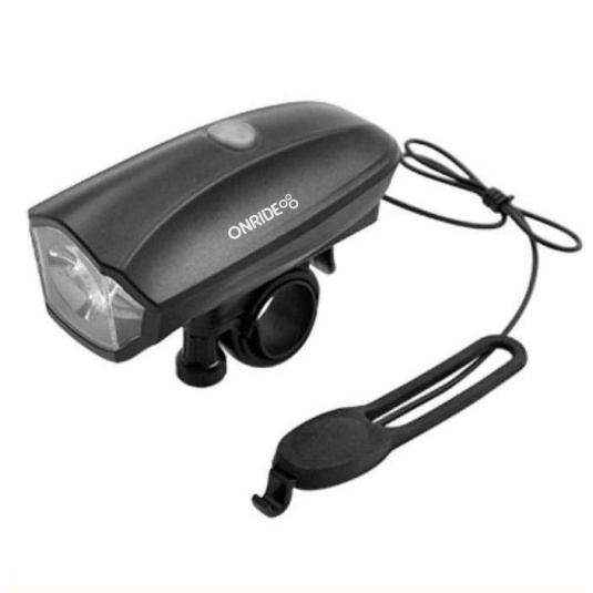 Электронный сигнал 2в1 ONRIDE Lightbell (звонок+фонарь). батарейки